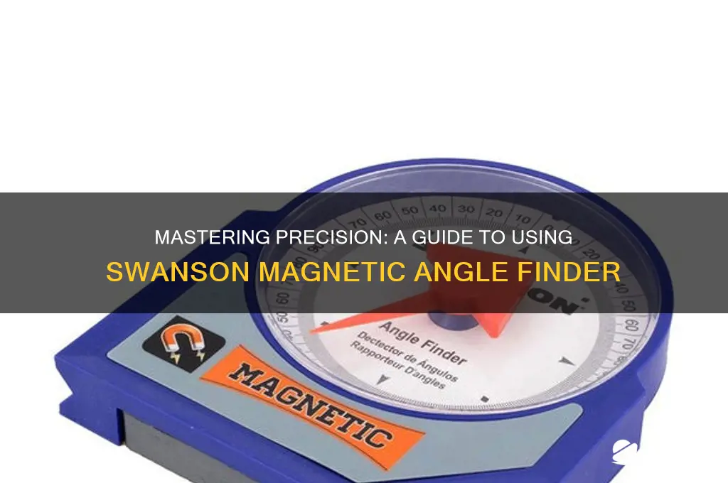 how to use swanson magnetic angle finder