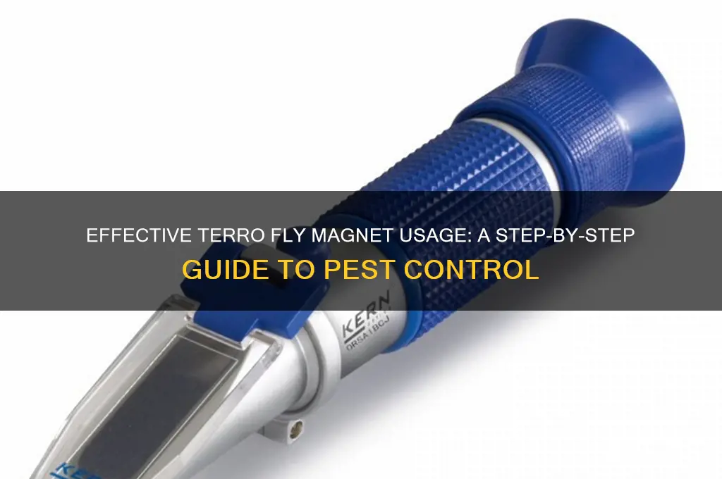 how to use terro fly magnet
