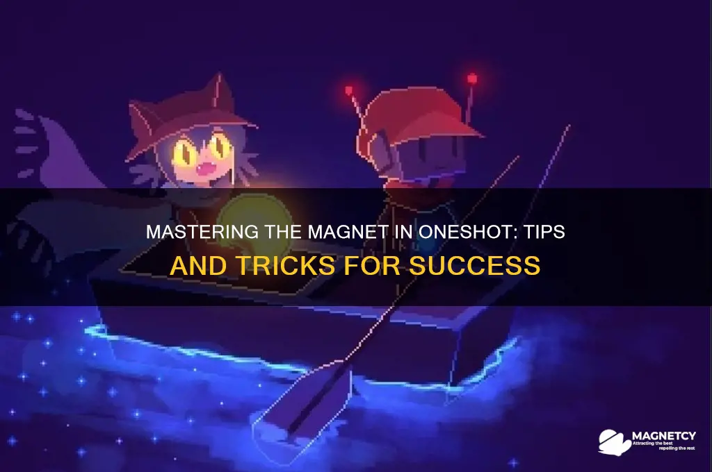 how to use the magnet in oneshot