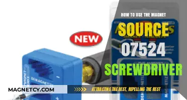 Mastering the Magnet Source 07524 Screwdriver: A Comprehensive Usage Guide