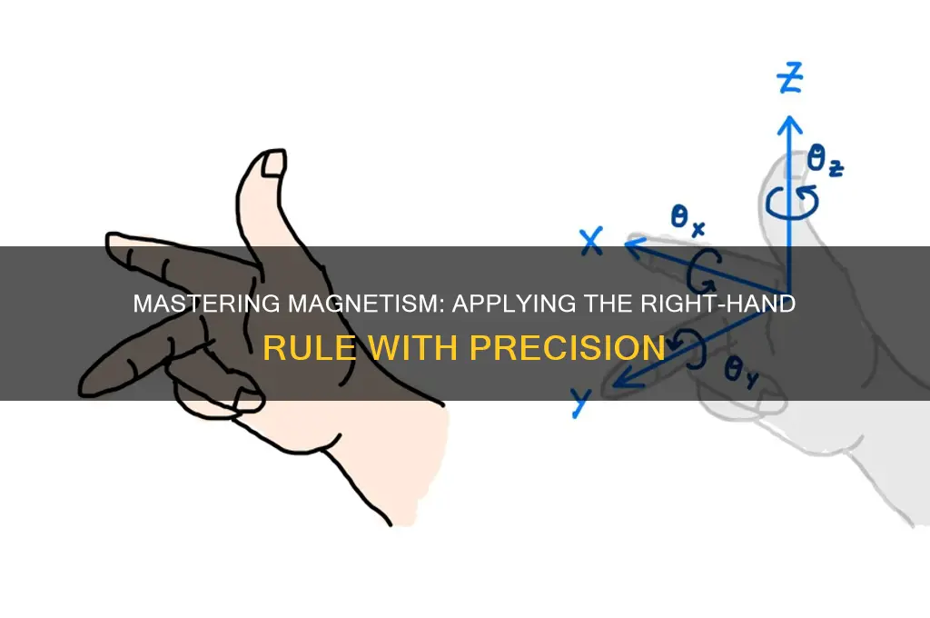 how to use the right hand rule for magnetism