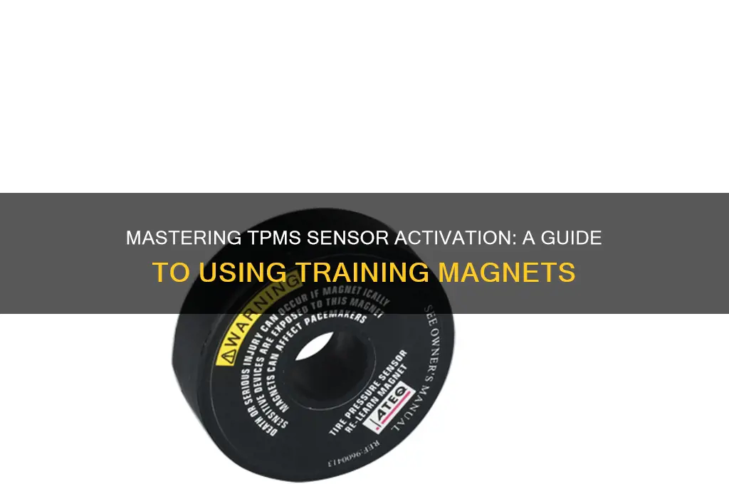 how to use tpms training magnet