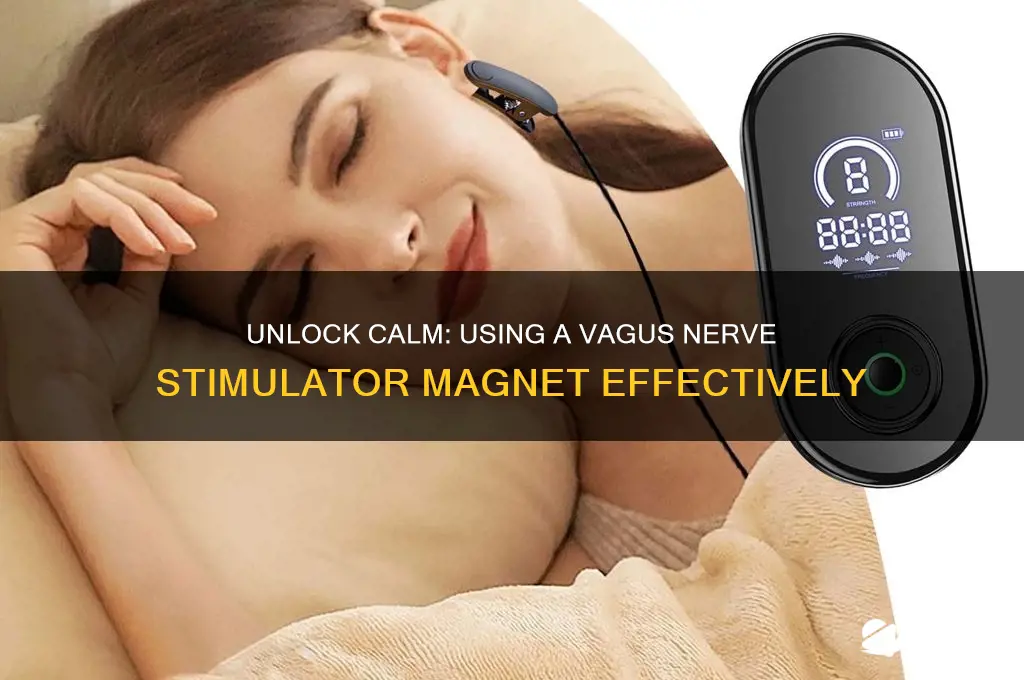 how to use vagus nerve stimulator magnet