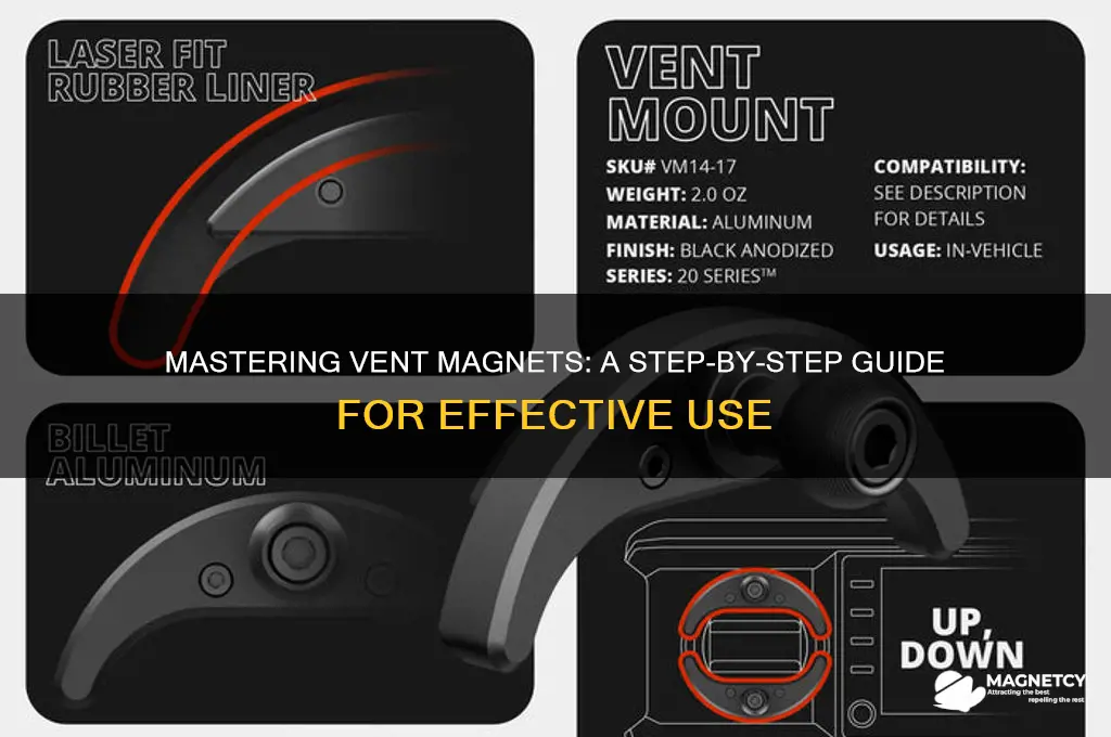 how to use vent magnet