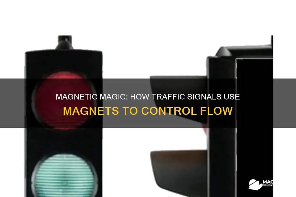 how traffic signal triggers use magnets to work