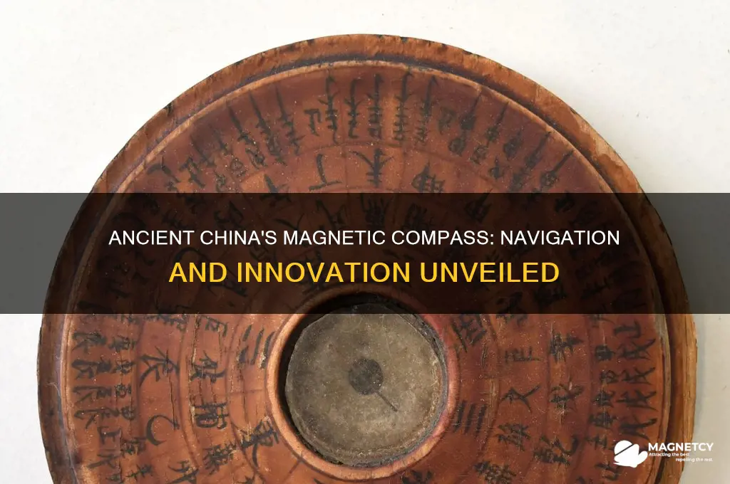 how was the magnetic compass used in ancient china