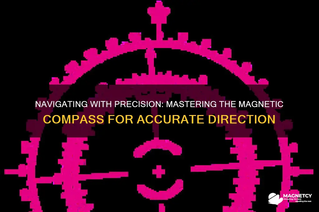 how we use magnetic compass