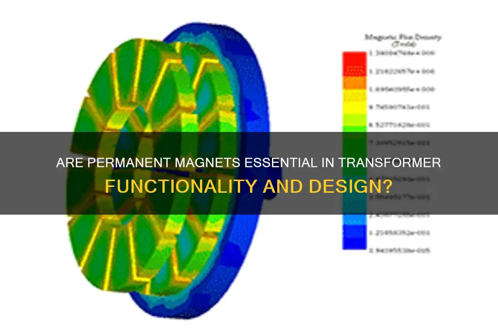 is a permant magnet used for transformers