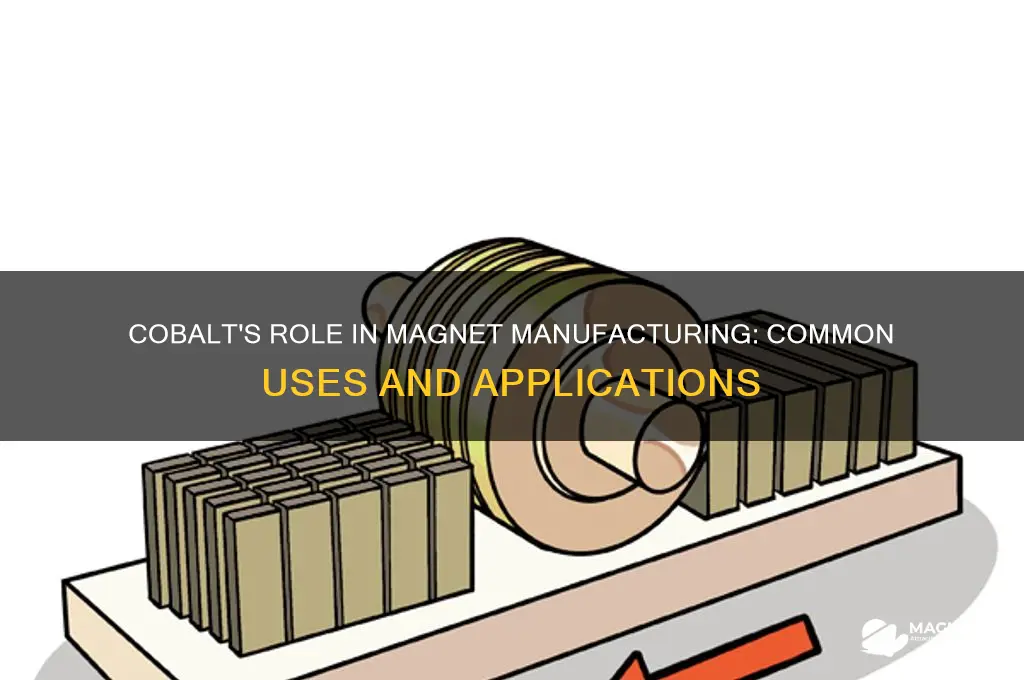 is cobalt often used in magnets