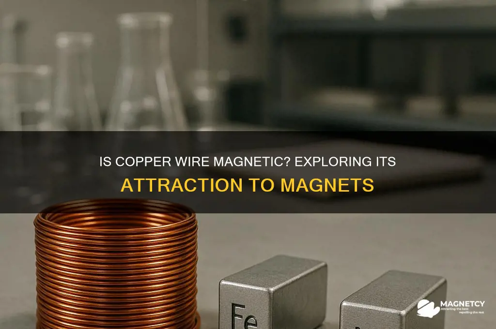 is copper wire attracted to a magnet