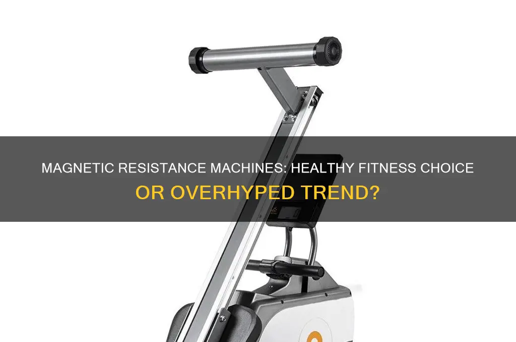 is it healthy to use magnetic resistance exercise machines