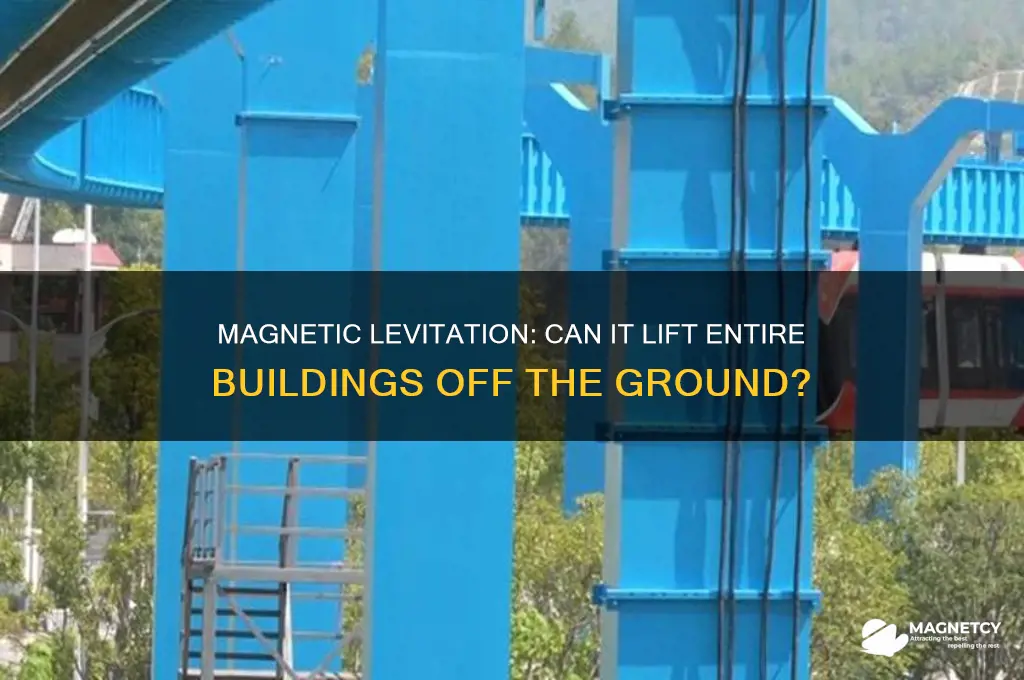 is it possible to lift a building using magnetic levitation
