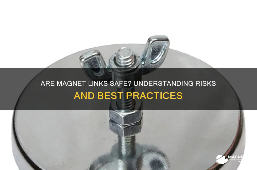 is it safe to use magnet links