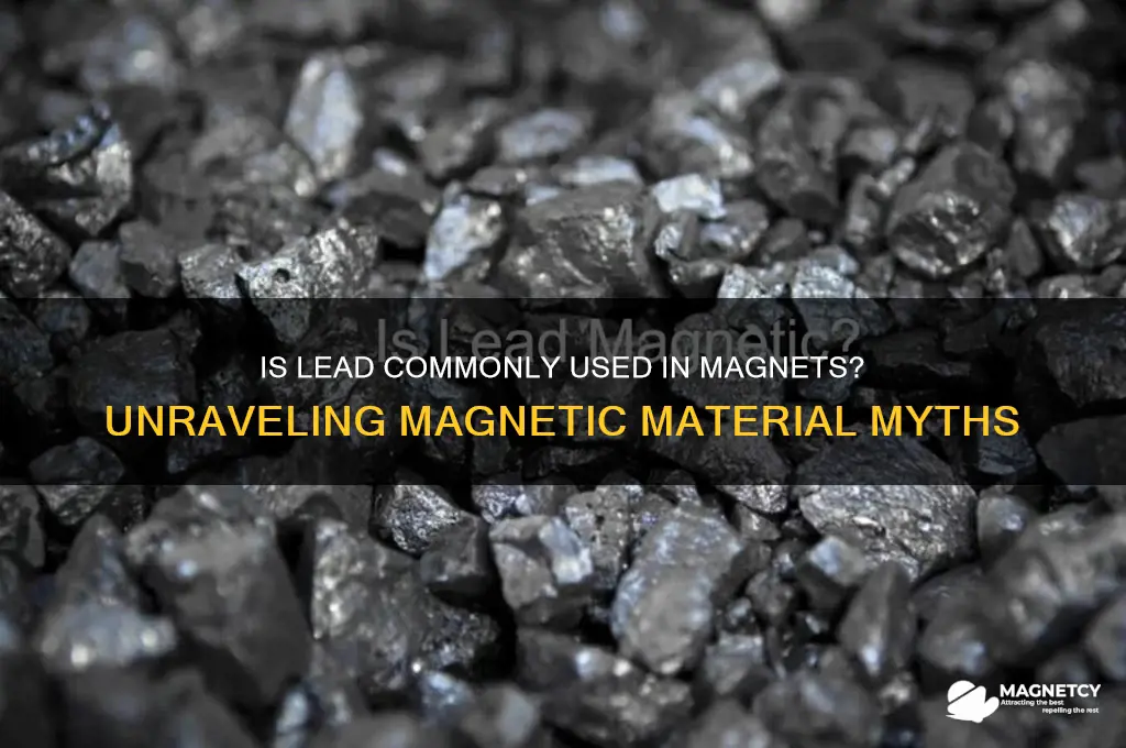 is lead often used in magnets
