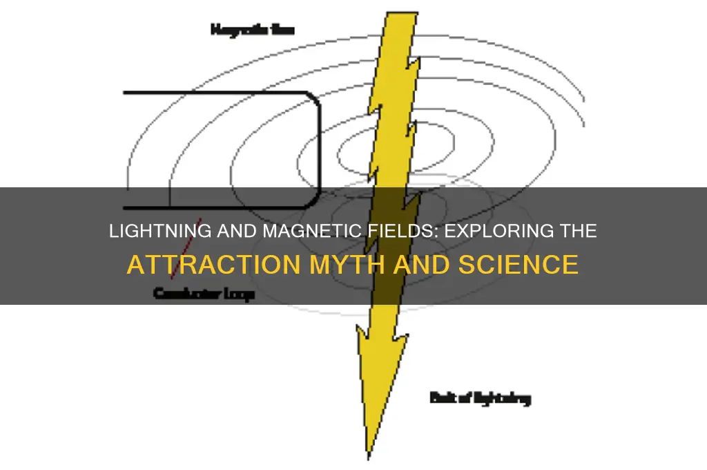 is lightning attracted to high magnetic fields