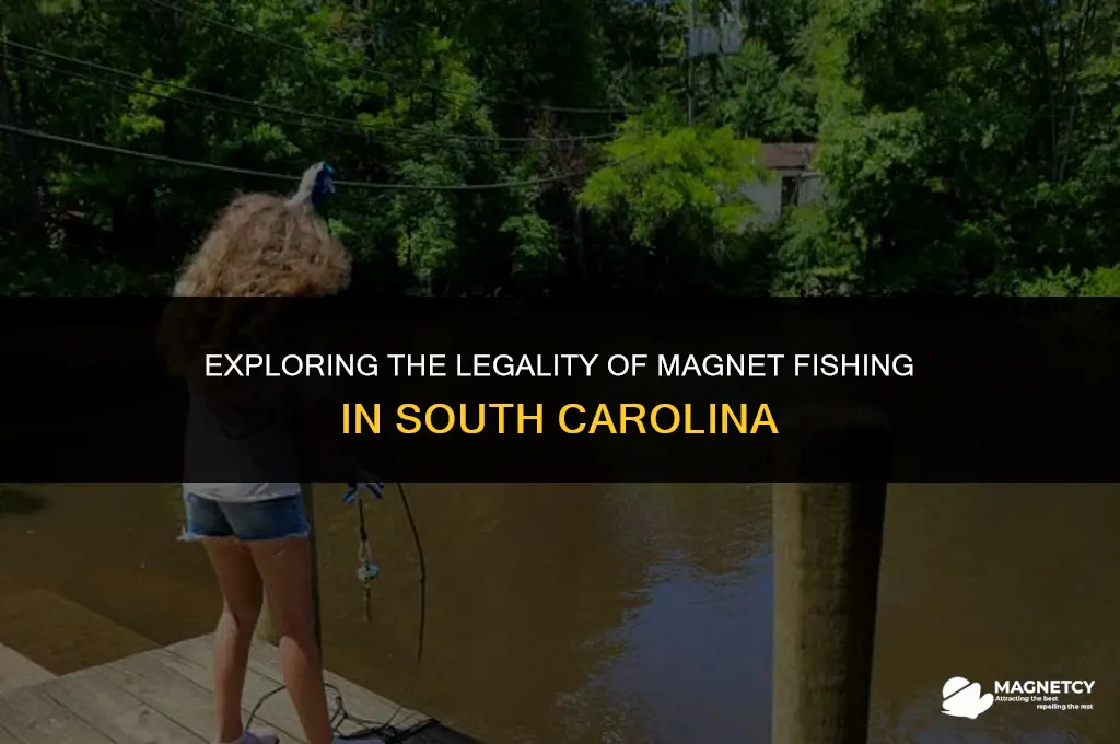 is magnet fishing legal in south carolina