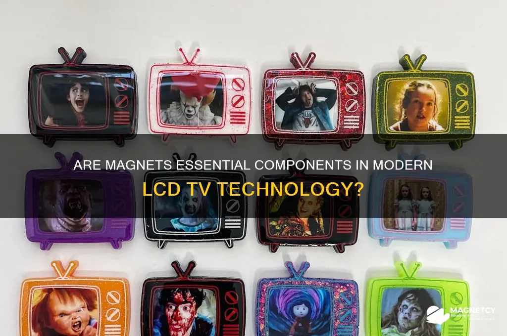 is magnet used in lcd tv
