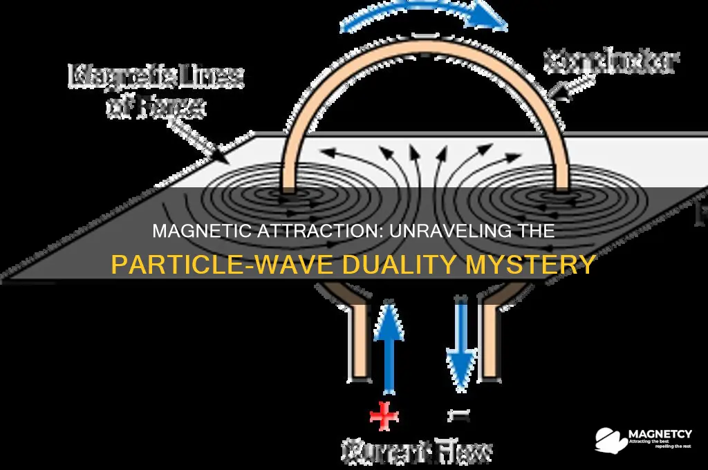is magnetic attraction particle or a wave