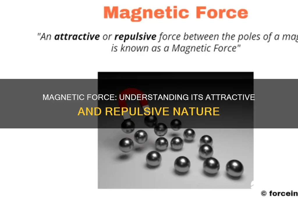 is magnetic force attractive or repulsive