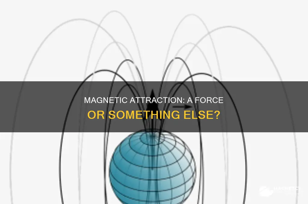 is the attraction of magnets considered a force