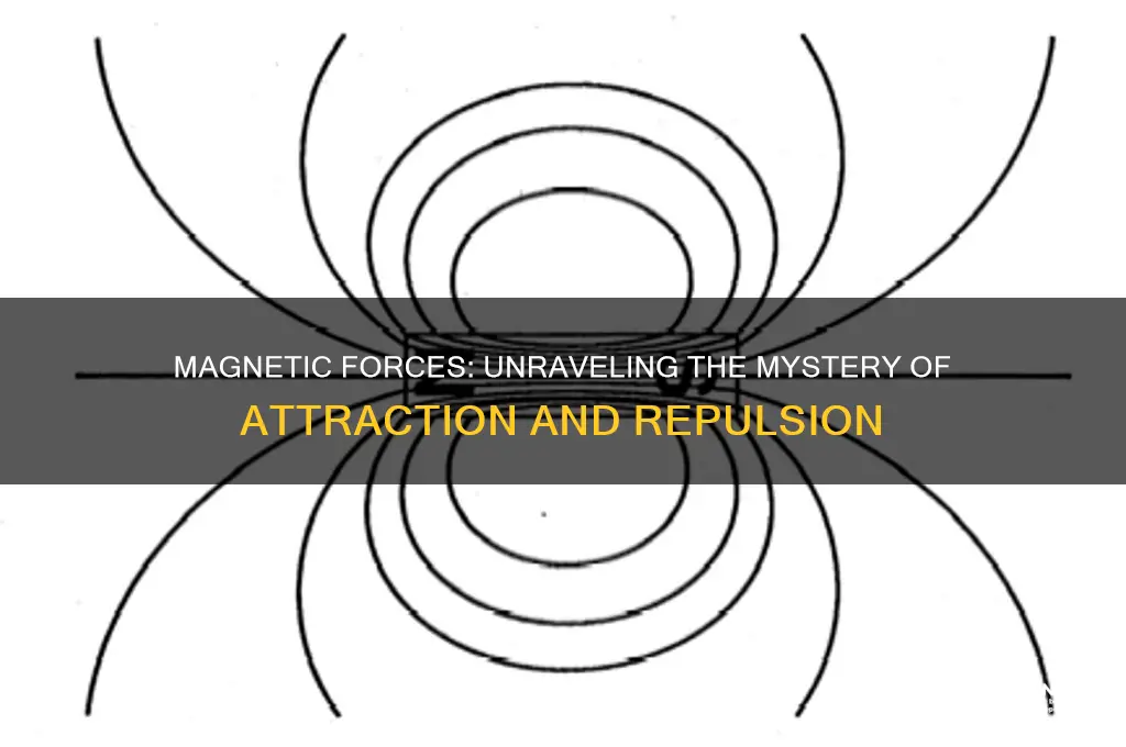 is the attraction or repulsion of magnetic materials