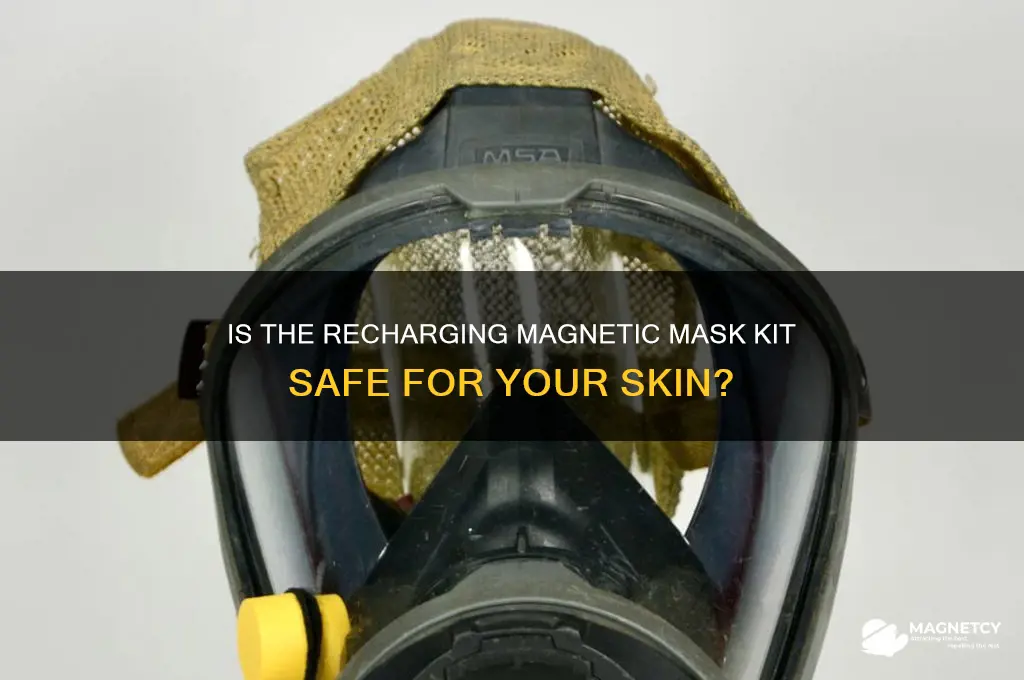 is the recharging magnetic mask kit safe to use