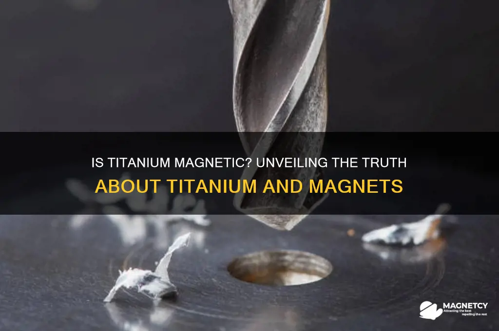 is titanium attracted to magnets