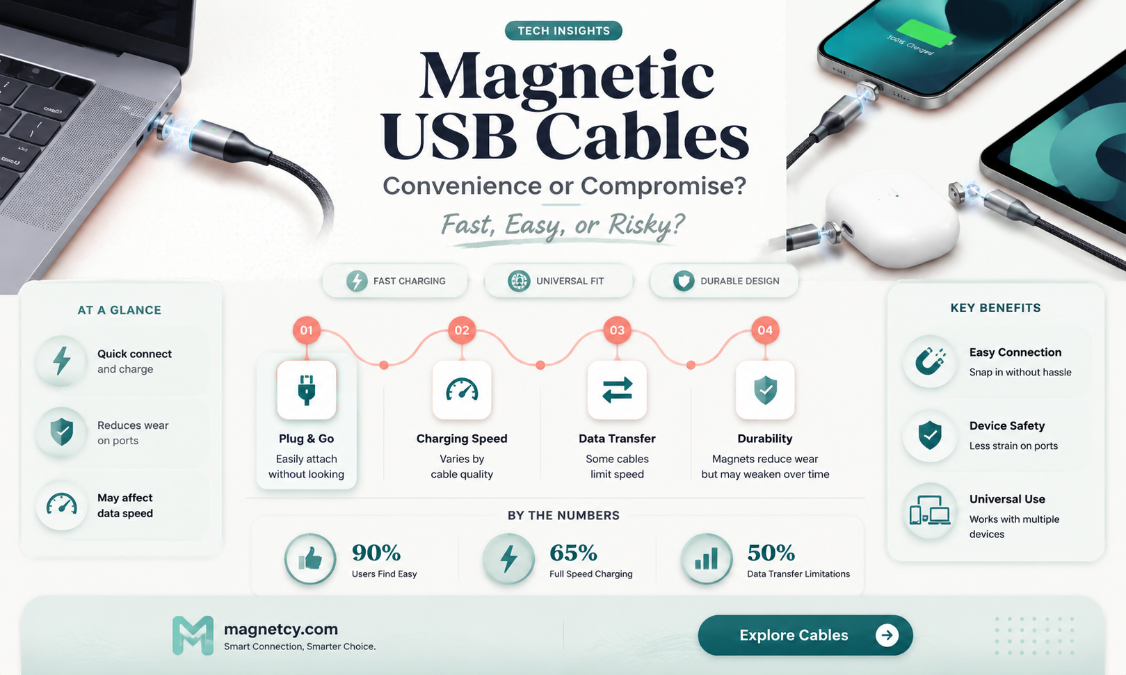 are magnetic usb charging cables worth it