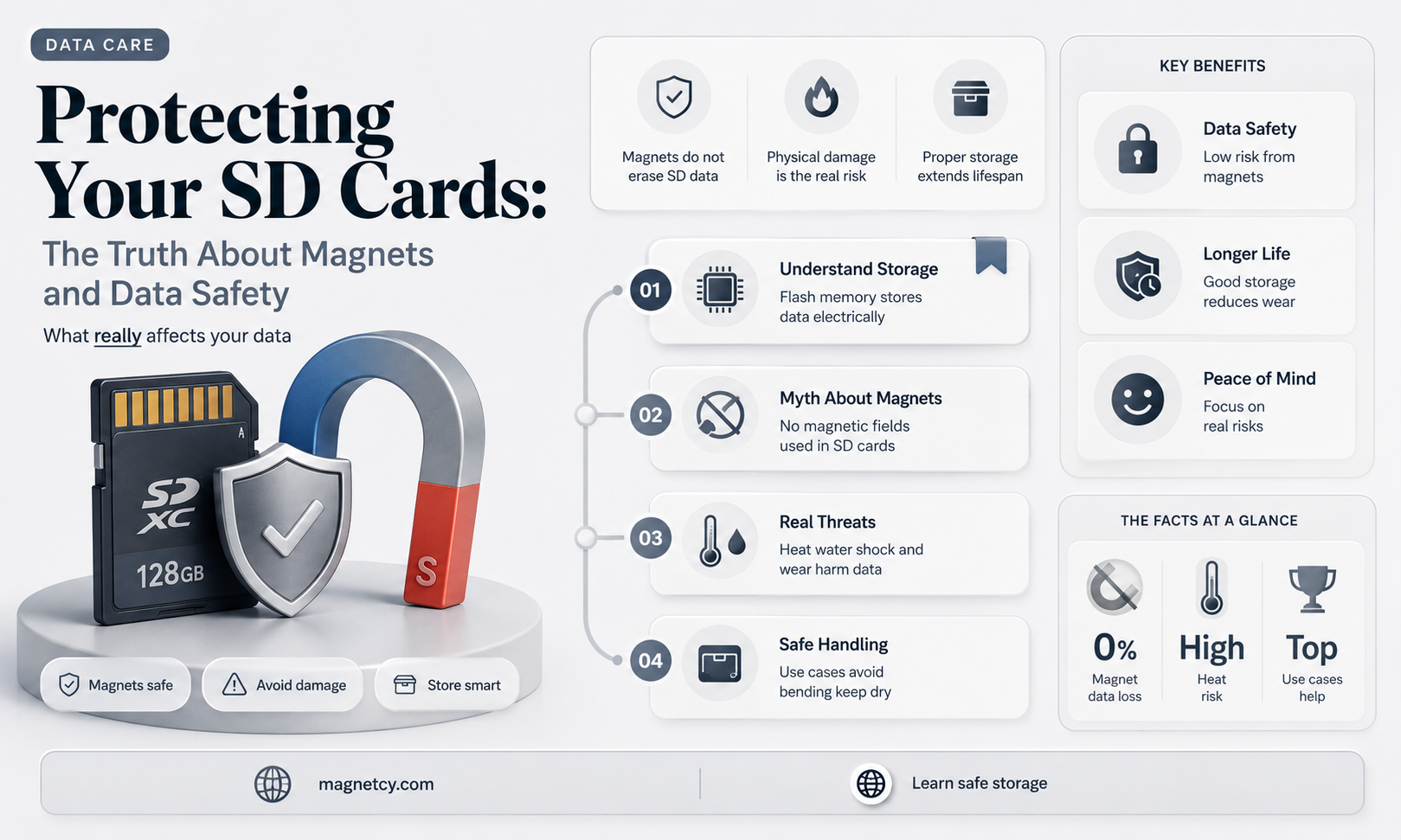 are you supposed to keep sd cards away from magnets