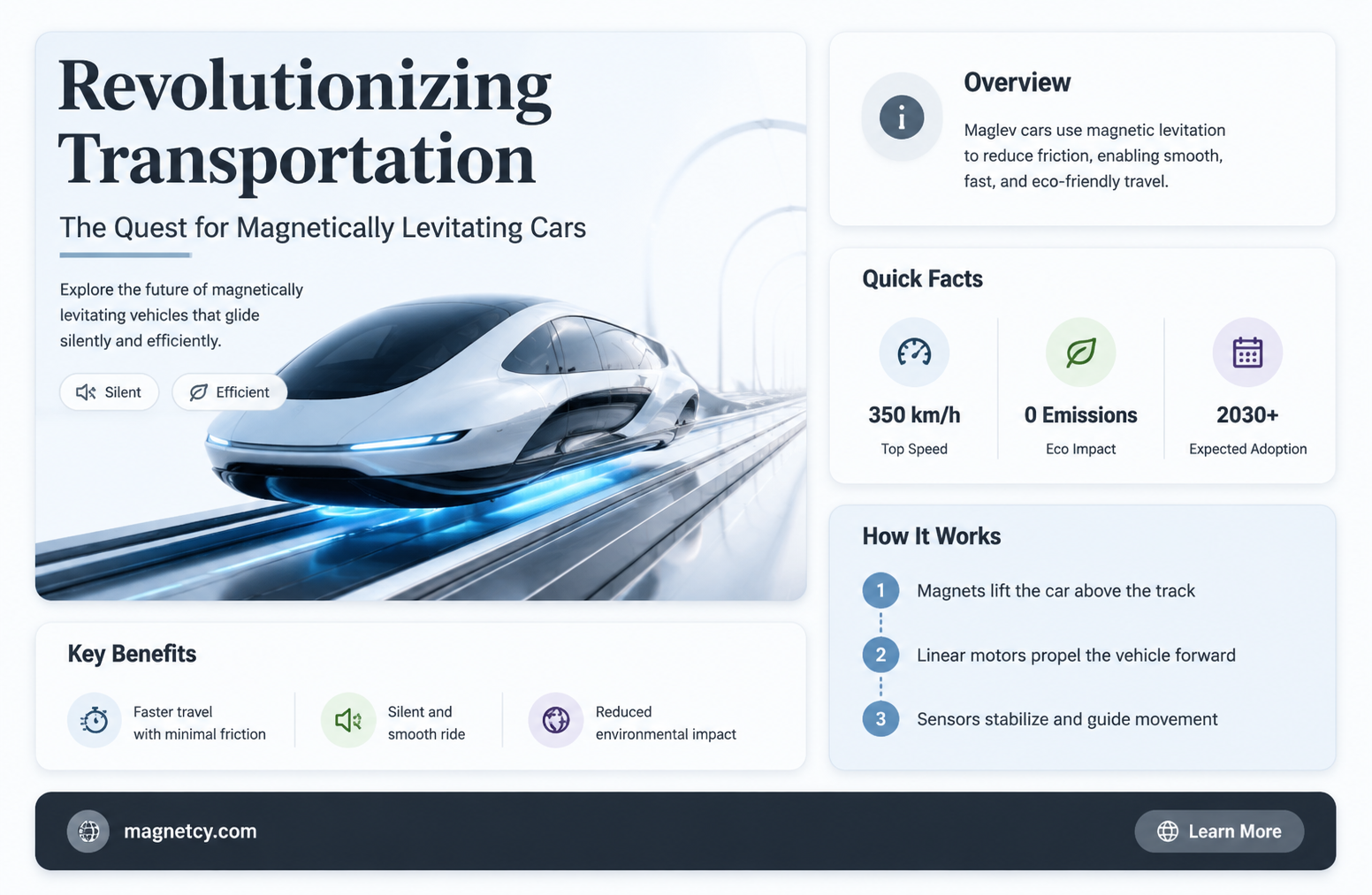 are there any magnetically levitating cars being developed