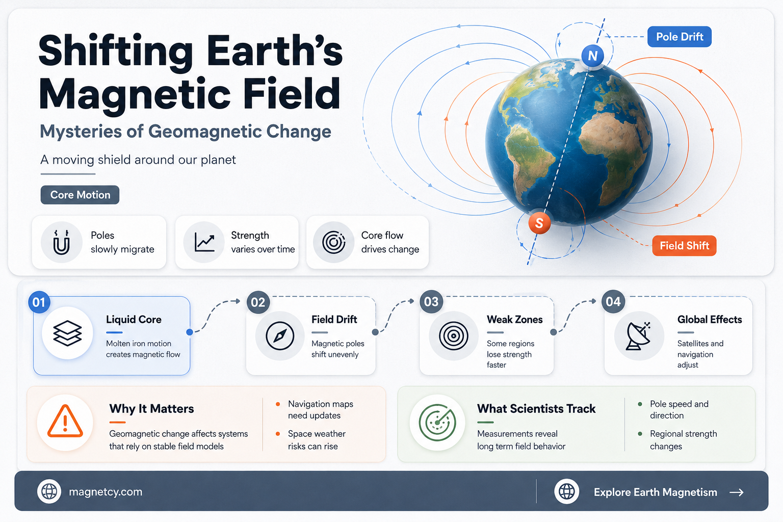 are we changing the magnetic field