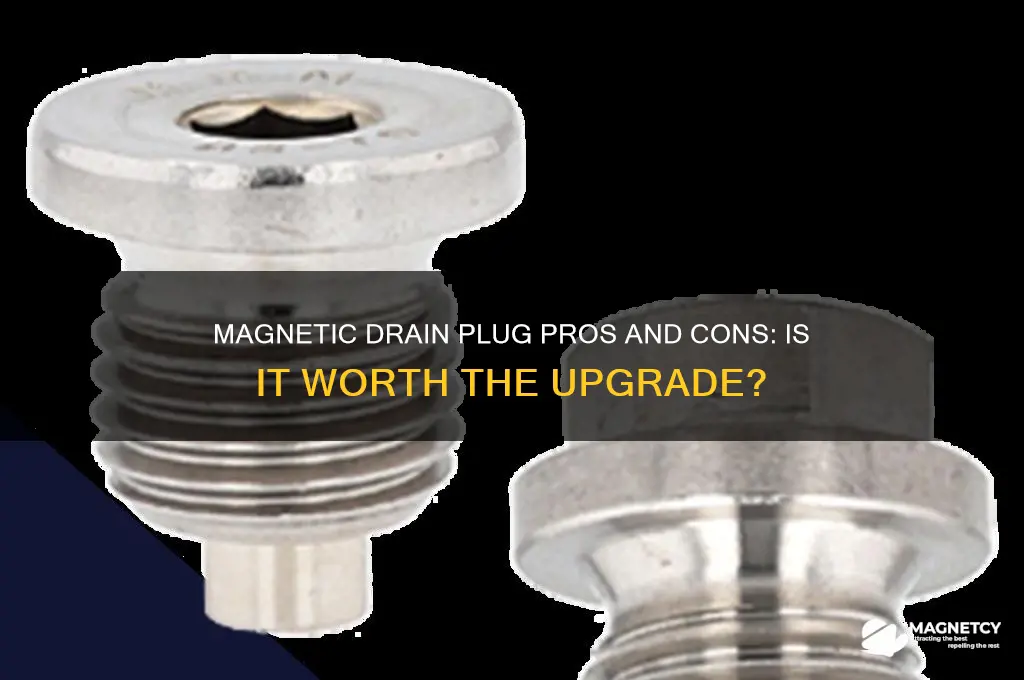 should i use a magnetic drain plug