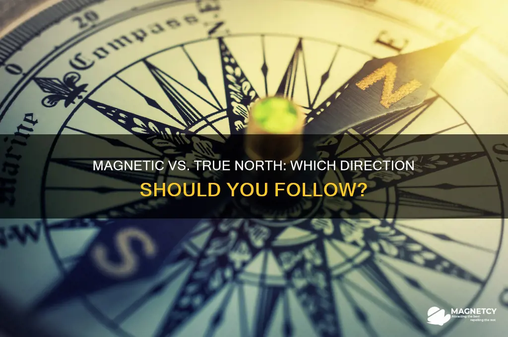 should i use magnetic or true north