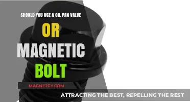 Oil Pan Valve vs. Magnetic Bolt: Which Engine Protection Method Reigns Supreme?