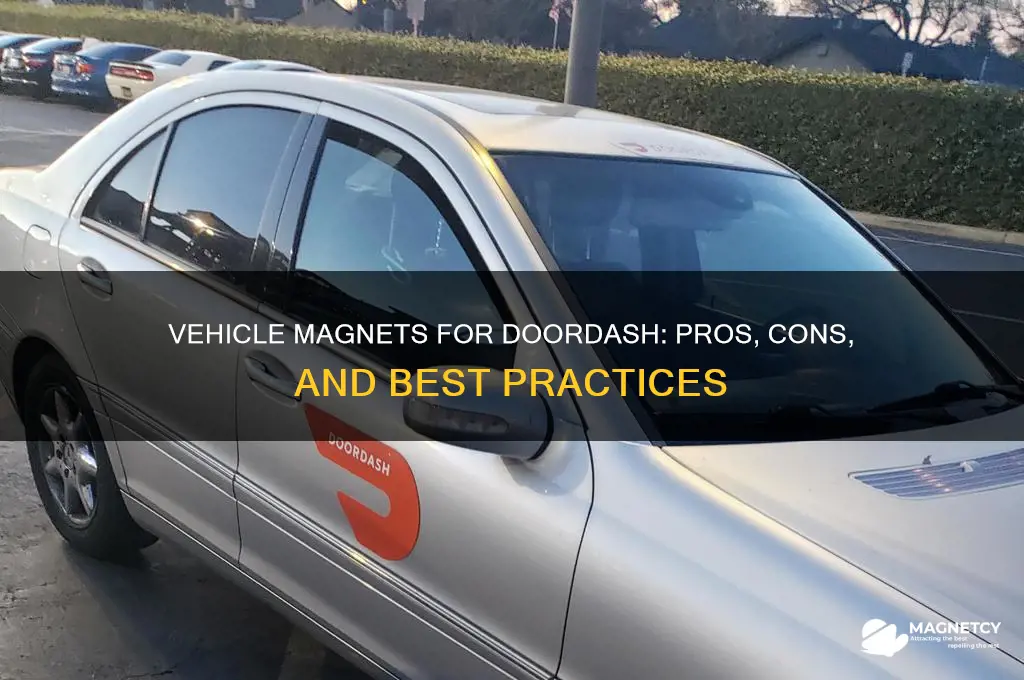 should you use vehicle magnets doordash