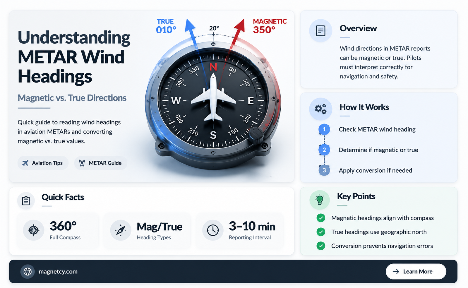 are metar wind heading magnetic or true headings