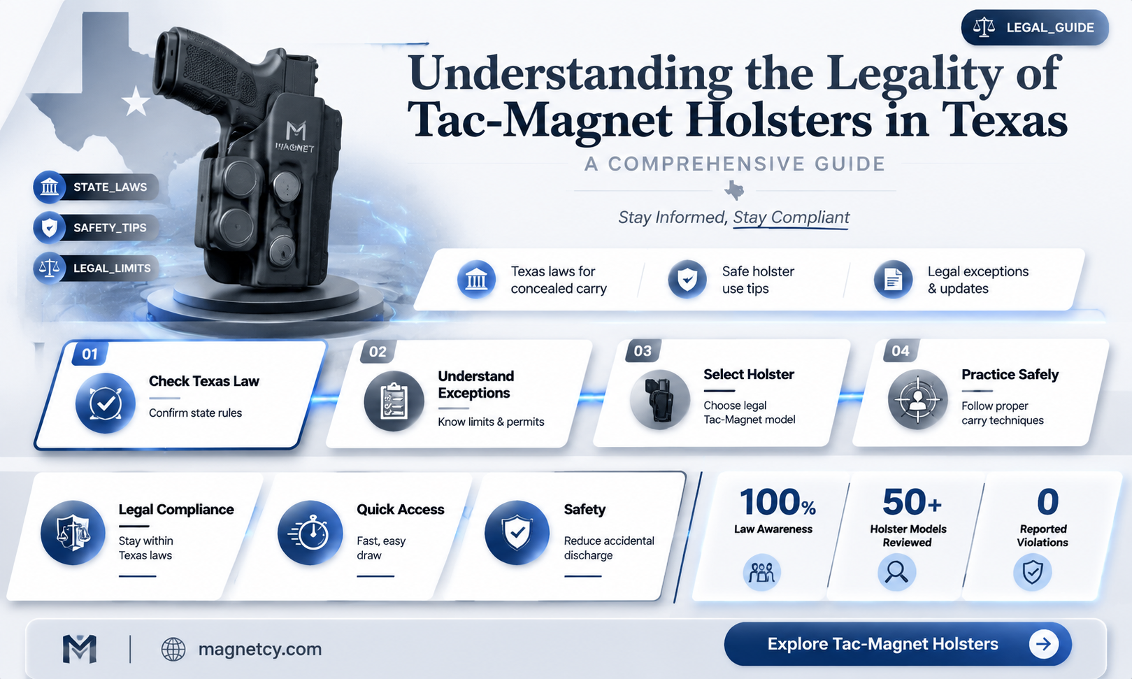are tac-magnet holders legal in texas