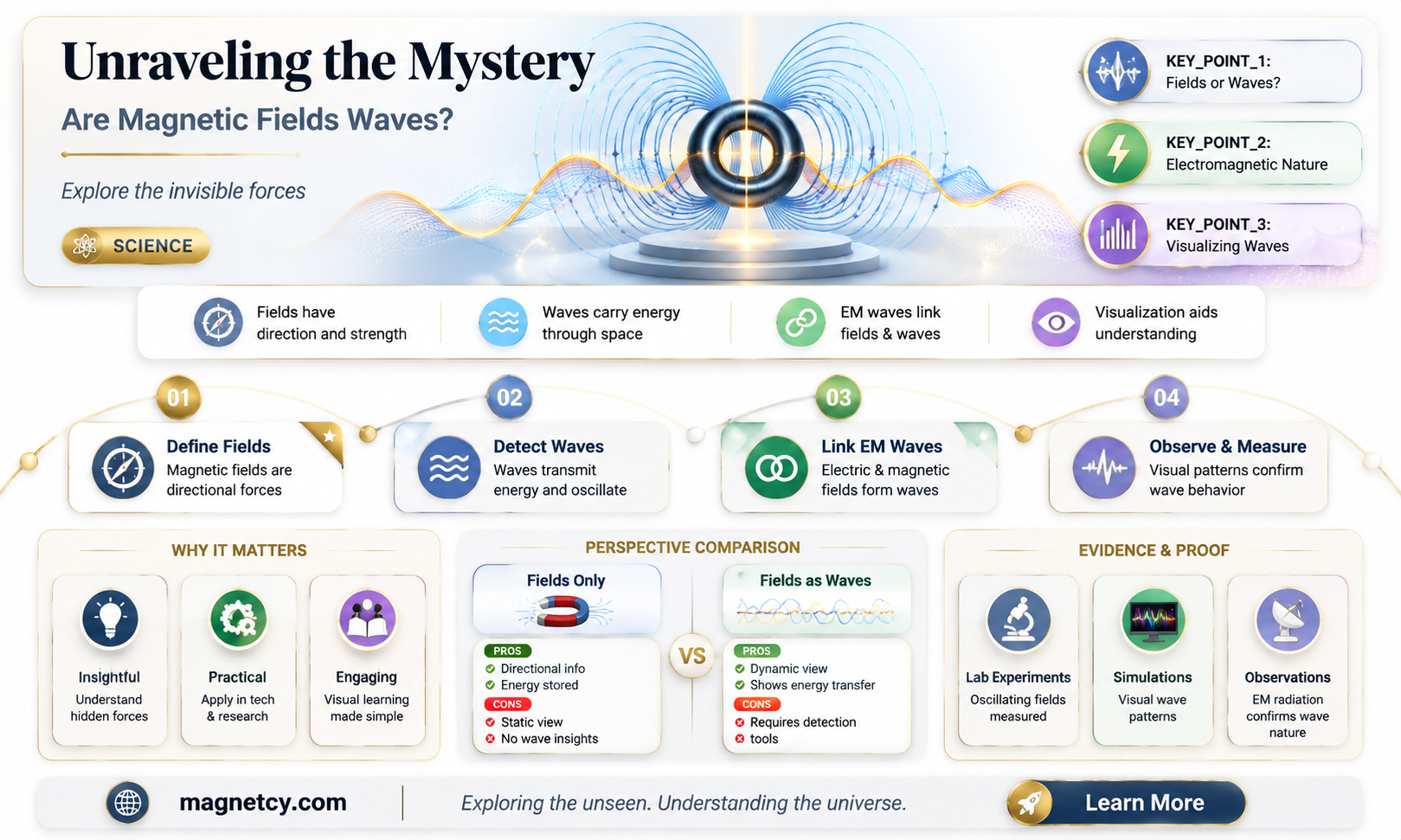 are magnetic fields waves