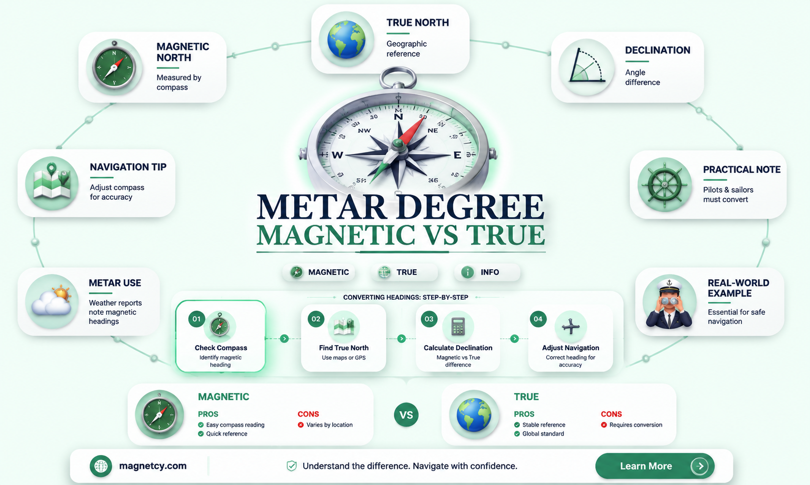 are the metar degrees magnetic or true