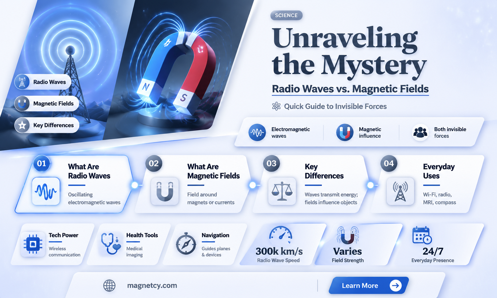 are radio waves just magnetic fields