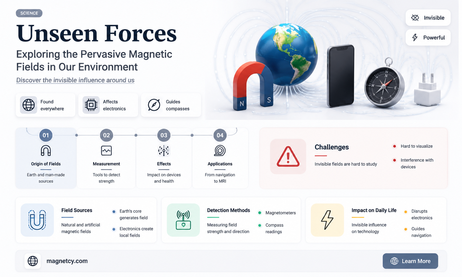 are there magnetic fields around us