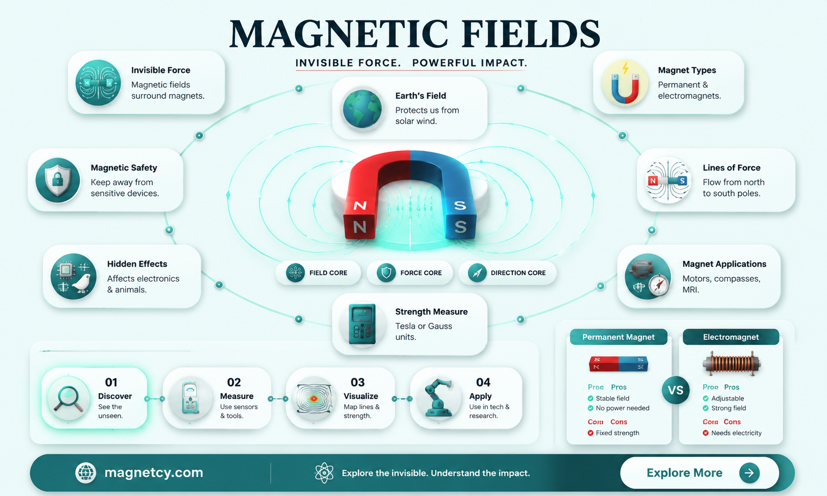 are magnetic fields real