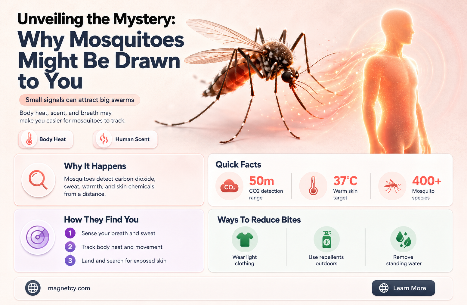 are you a mosquito magnet when was it written