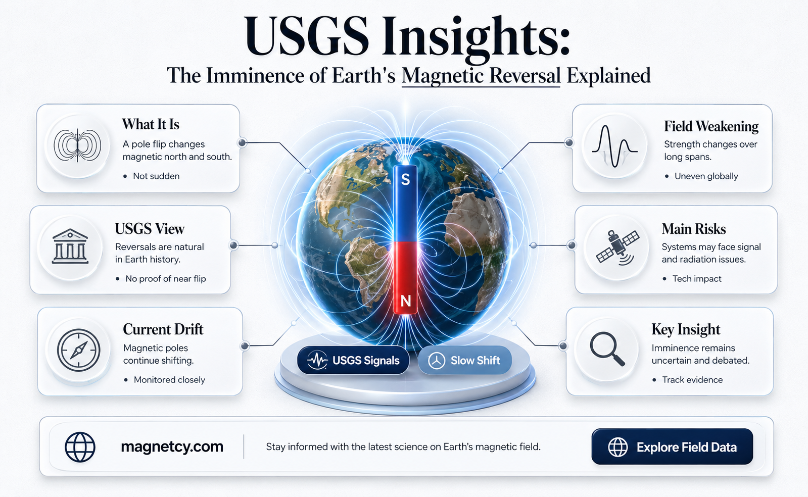 are we going to have a magnetic reversal soon usgs