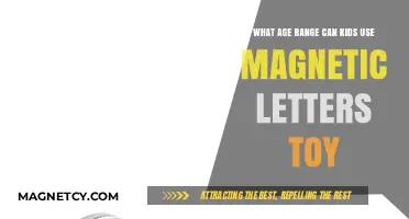 Magnetic Letters Toy: Ideal Age Range for Kids to Learn