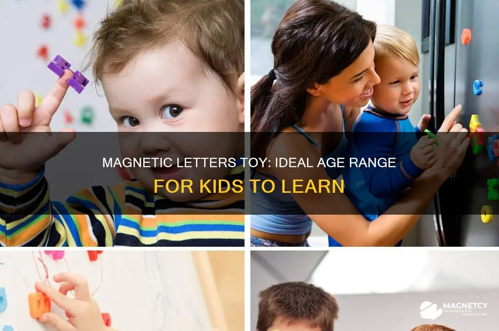 what age range can kids use magnetic letters toy