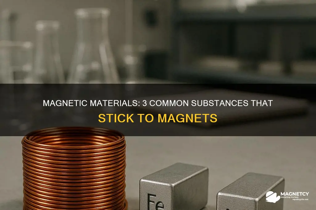what are 3 materials that are attracted to magnets