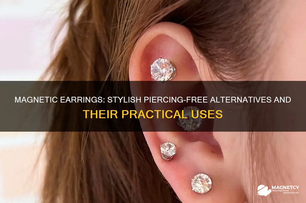 what are magnetic earrings used for