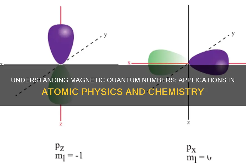 what are magnetic quantum numbers used for