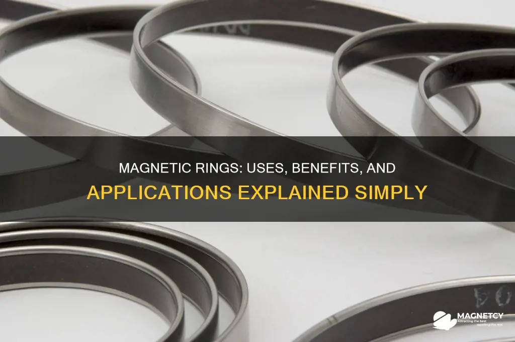 what are magnetic rings used for